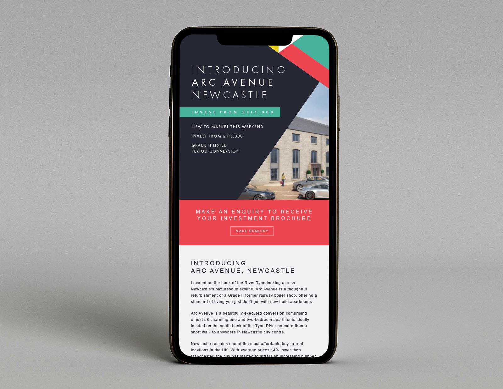 Property Email Marketing design