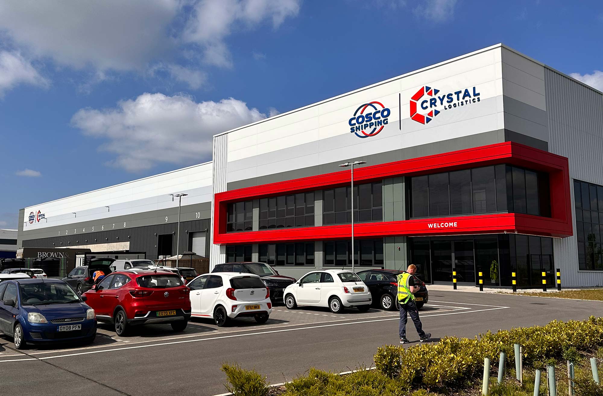 Cosco Shipping Signage