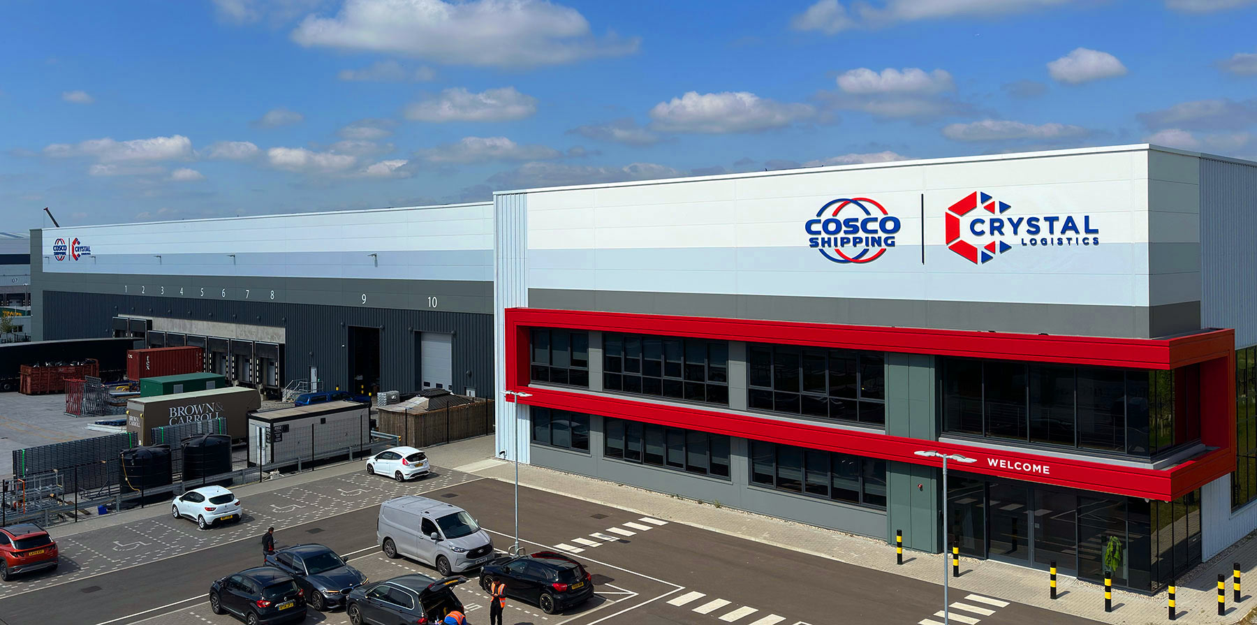 Cosco Shipping Signage