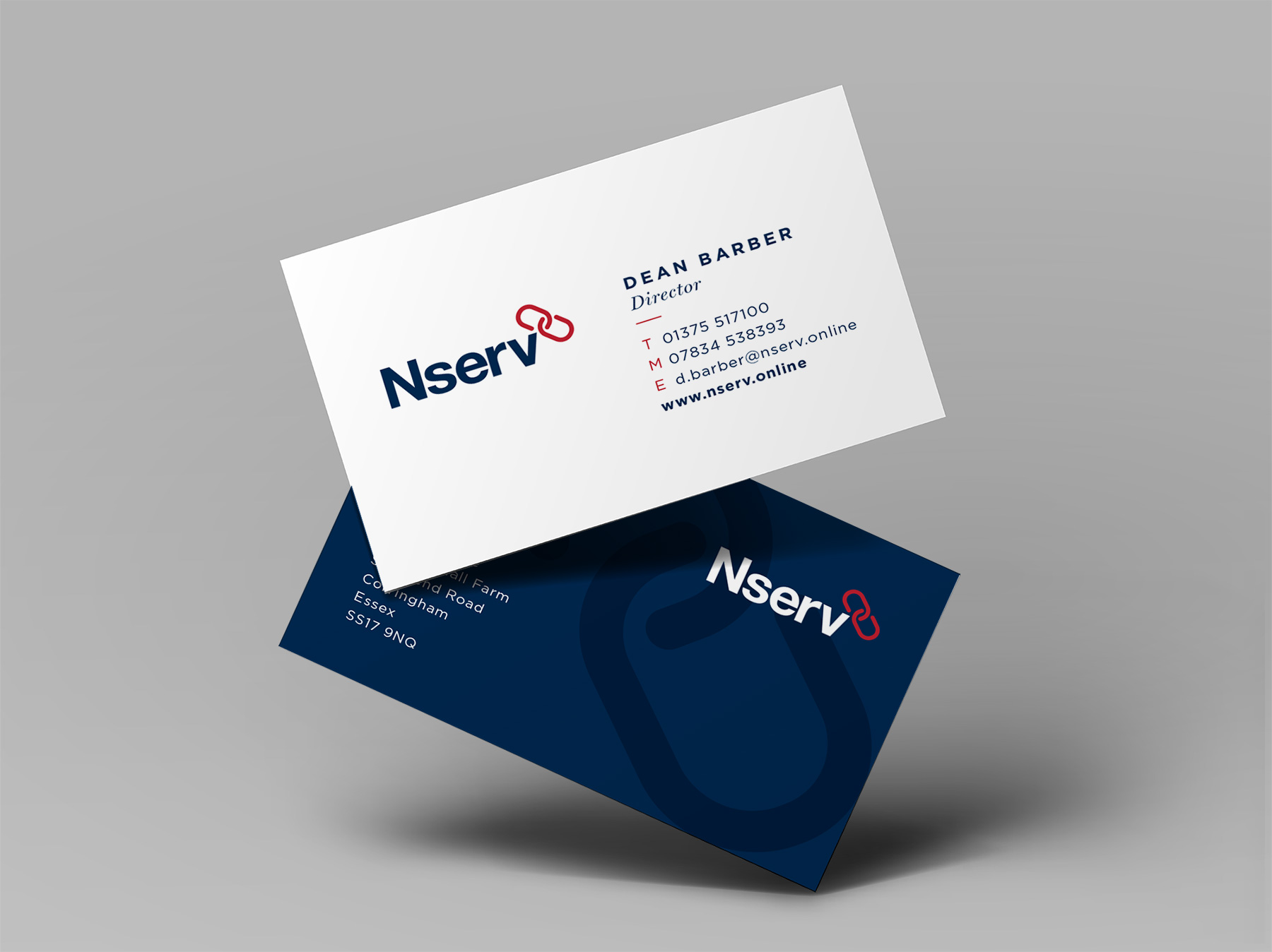 Nserv Business Cards